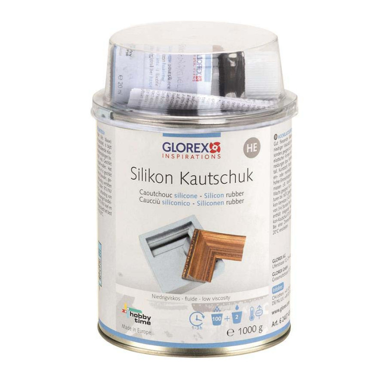 Siliconenrubber 1000g extreem elastisch