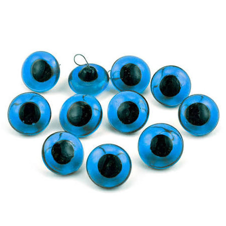 Glasogen blauw 8mm, 50st