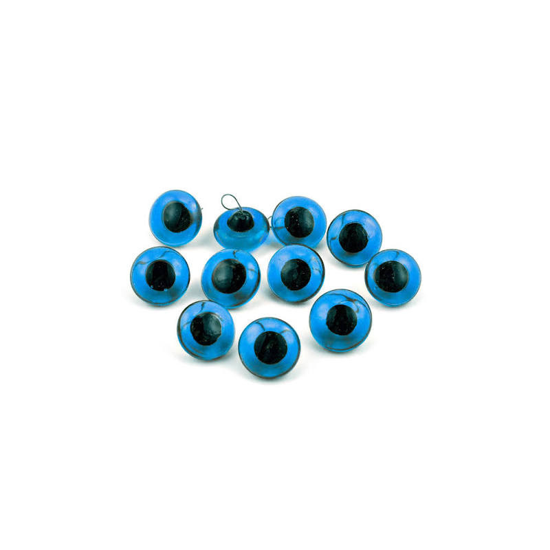 Glasogen blauw 14mm, 50st