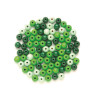 Houten kralen Groene Mix 10mm