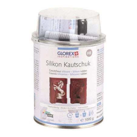Siliconenrubber 1000g HB hoog elastisch