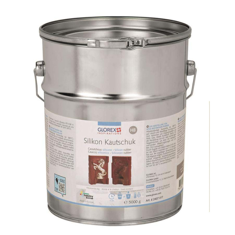 Siliconenrubber 5000g HB hoog elastisch