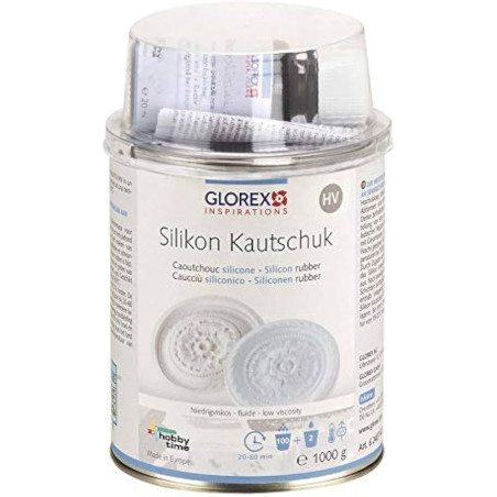 Siliconenrubber 1000g hoge viscositeit