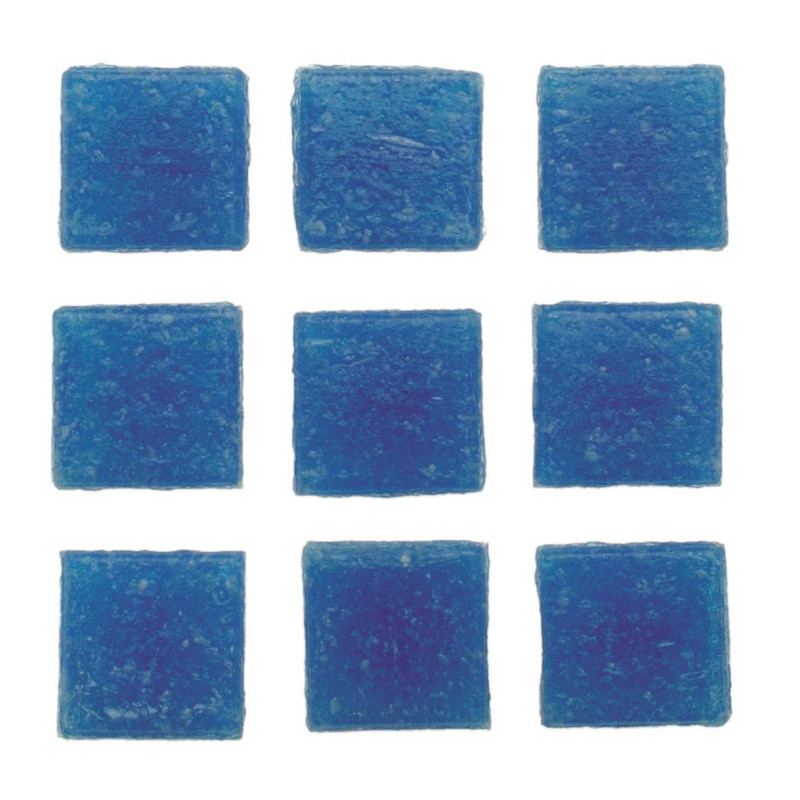 Mozaïek stenen 10x10mm donker blauw