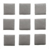 Mozaïek stenen 10x10mm donker grijs