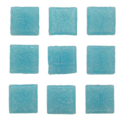 Mozaïek stenen 20x20mm licht blauw
