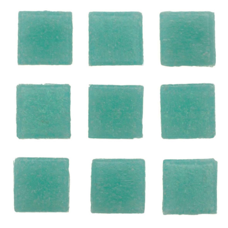 Mozaïek stenen 20x20mm donker turquoise