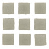 Mozaïek stenen 20x20mm grijs