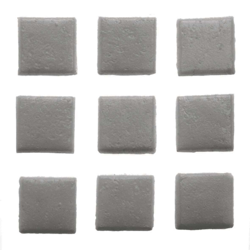 Mozaïek stenen 20x20mm donker grijs