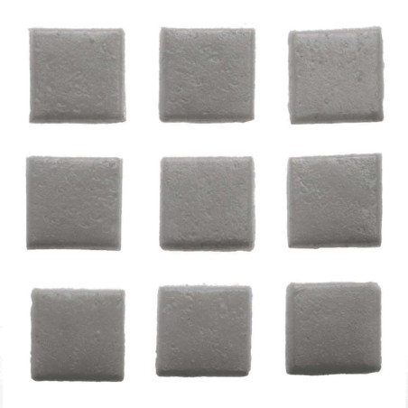 Mozaïek stenen 20x20mm donker grijs