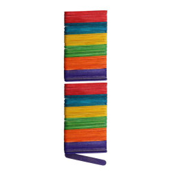 Knutselhoutjes assorti 8x65mm