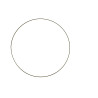 Metalen ring zwart 40cm