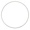 Metalen ring zwart 60cm