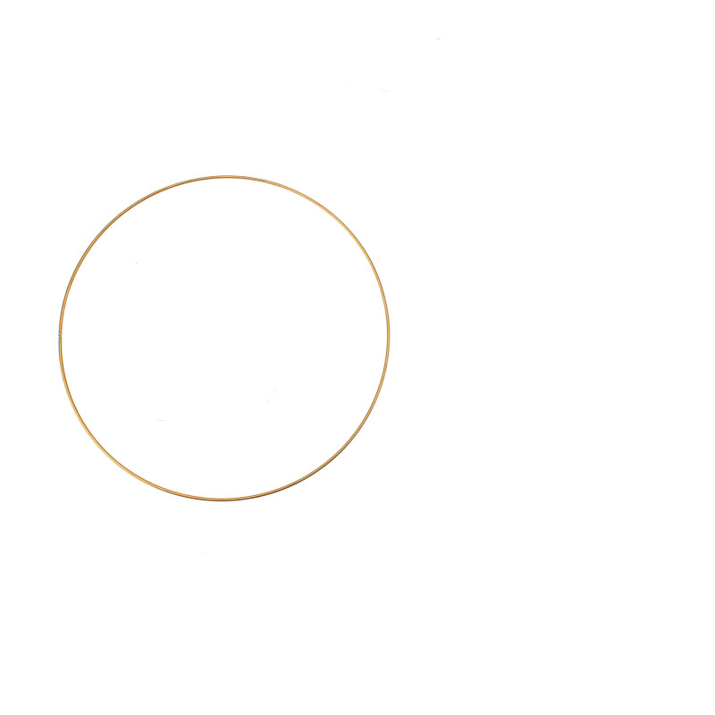 Metalen ring goud 30cm