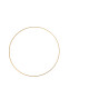 Metalen ring goud 30cm