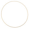 Metalen ring goud 60cm