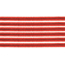Chenilledraad rood