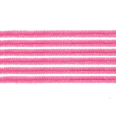 Chenilledraad pink