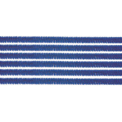 Chenilledraad donker blauw