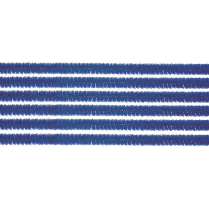 Chenilledraad donker blauw