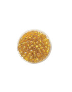 Rocailles 4,5mm transparant AB